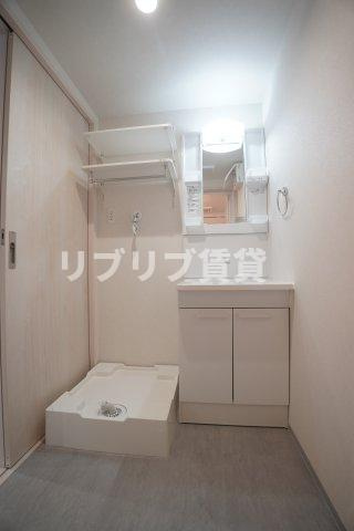 robot home みどり台の洗面所