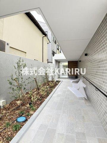estageo関目高殿のエントランス