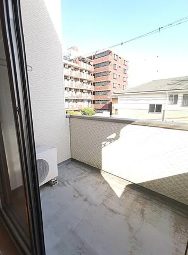 ツインヒルのバルコニー