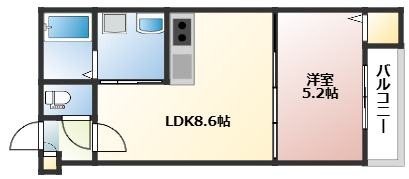 K-RESIDENCEの間取り