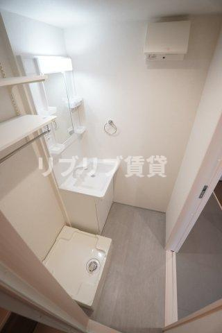 robot home みどり台の洗面所