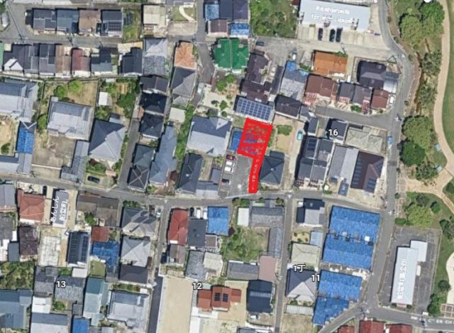 北区船堂町　売土地の地図