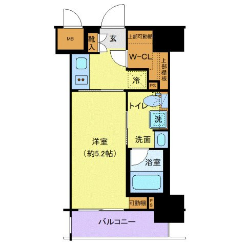 ステージファースト千葉駅南の間取り