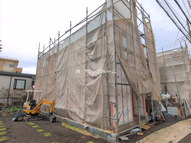 所沢市久米・全2棟　新築一戸建　2号棟　～LDK20帖～の前面道路含む現地写真|現地写真（2026年4月7日撮影）