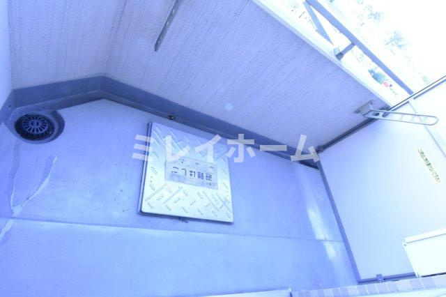 グランヴァン大井町のバルコニー