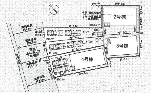 明石市二見町西二見第23（全3棟）4号棟の区画図|4号棟