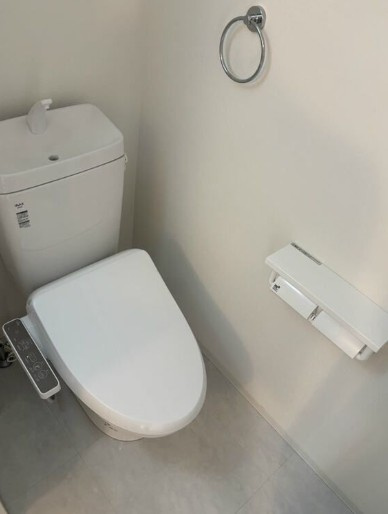 足立区千住緑町２丁目の賃貸マンションのトイレ