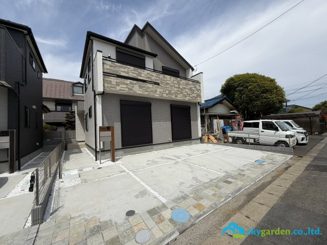 平塚市達上ヶ丘　新築戸建　全2棟2号棟の外観