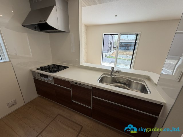 平塚市達上ヶ丘　新築戸建　全2棟2号棟のキッチン