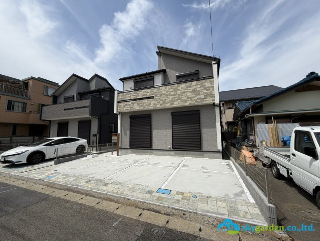 平塚市達上ヶ丘　新築戸建　全2棟2号棟の外観