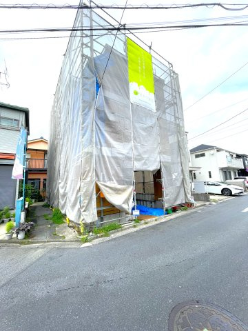 江戸川区西一之江３丁目　新築戸建て　の外観|建築中　２０２６年６月撮影