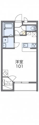 レオパレスサンシティフルヤⅢの間取り|画像2