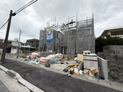 【外観】 | 南城市佐敷新開1番（全3棟）B号棟 | ※2026.4.3撮影
