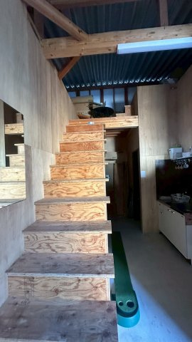 坂出市林田町事務所の内装