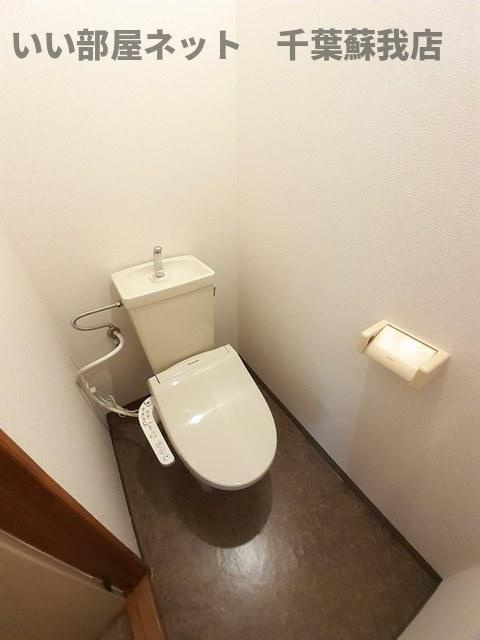 ファインヒルズＡのトイレ|コンパクトで使いやすいトイレです