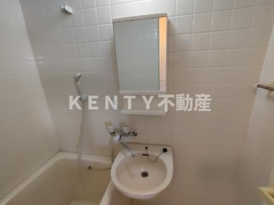 【洗面所】 | マツイチサンパレス第6 | 脱衣スペースもあります