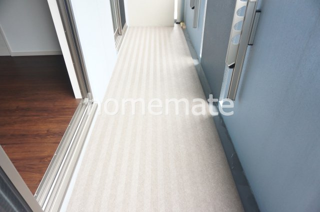 熊本市中央区新町３丁目の賃貸マンションのバルコニー