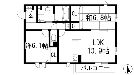 【間取り】