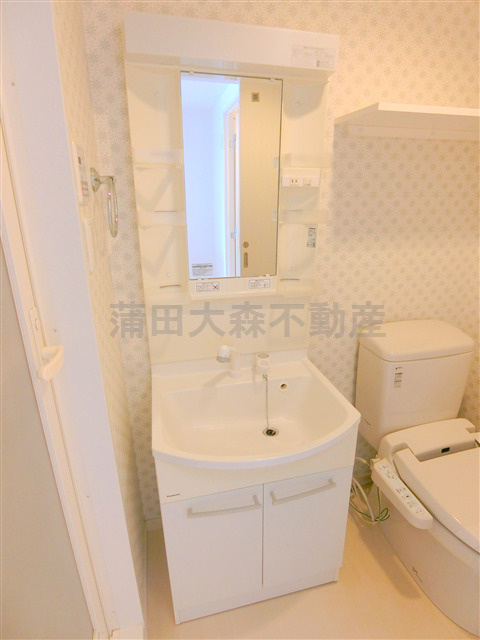 エアフレックス羽田の洗面所|洗面脱衣所　独立洗面台