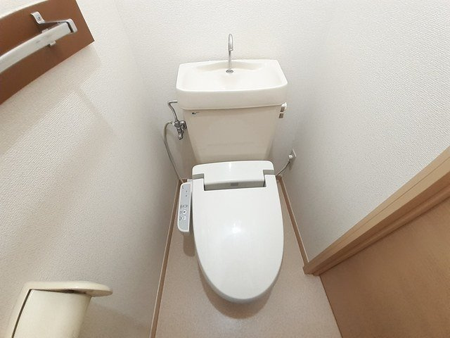 グリーンパーク松代のトイレ|落ち着いた色調のトイレです