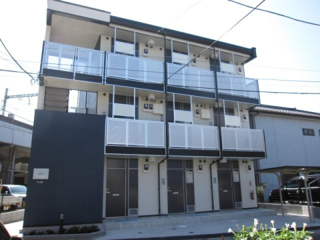 レオパレスＡＳＡＢＡⅡの外観|外はこのようになっています