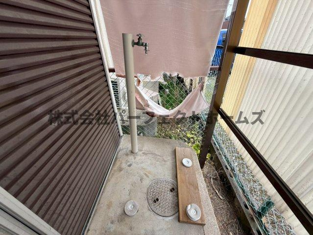 船橋本町2丁目戸建　賃貸の設備|洗濯機置場です