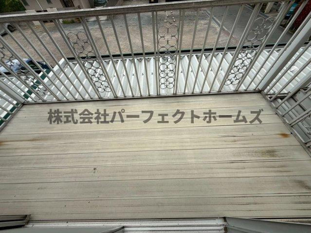 船橋本町2丁目戸建　賃貸のバルコニー|広々としたバルコニーです
