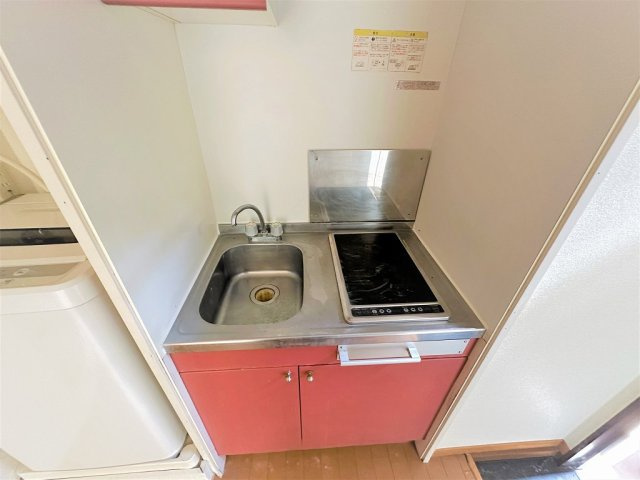 レオパレス篭山西のキッチン|きれいなキッチンです