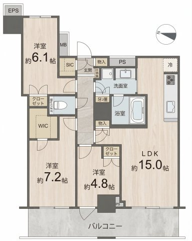 【間取り】 | THE KOSUGI TOWER