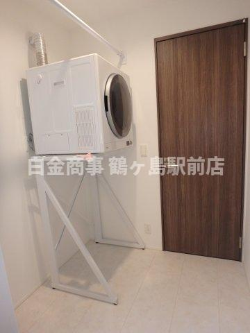 坂戸市関間中古戸建のランドリースペース