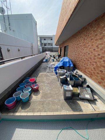 インプルーブ天満橋　滝川小学校区のバルコニー|インプルーブ天満橋　ルーフバルコニ