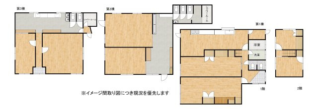 【間取り】 | 菊陽町戸建 | イメージ間取り図　※現況優先