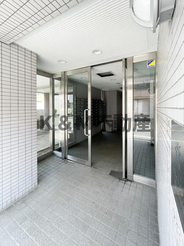 カーサディ北柏のロビー|清潔なロビーです