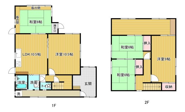 【間取り】 | 和田借家