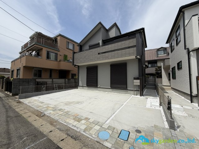 平塚市達上ヶ丘　新築戸建　全2棟1号棟の外観