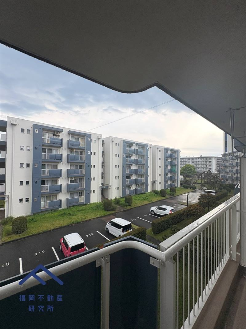下大利団地の展望