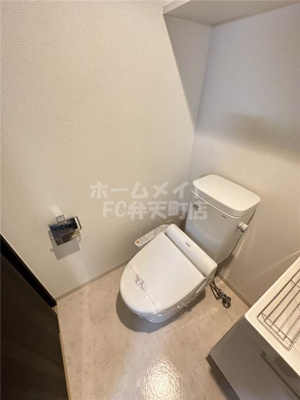 【トイレ】 | エステムコート難波WEST-SIDEⅡベイフレックス | 清潔感のあるトイレです