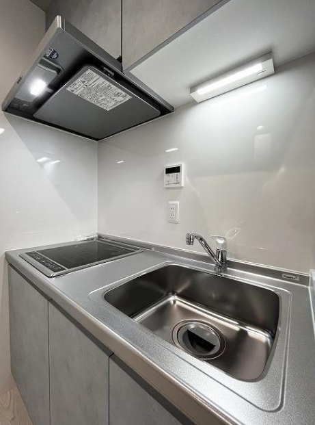 大阪府茨木市豊川　「2025年築アパート」　「満室稼働中」　「豊川駅徒歩約7分」のキッチン