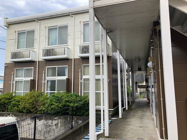 レオパレスサンリバーの外観|建物外観を気になさる方へ、見た目の良い物件です