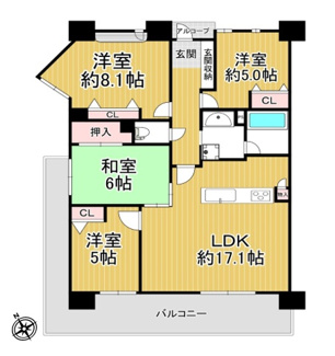 【間取り】 | 西宮マリナパークシティ海のまち