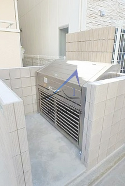 夢路オネストのその他共用部分|敷地内ゴミ置き場です。