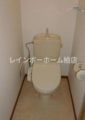 仲介手数料（賃料の1.10ヵ月）の50％OFF対象物件！のトイレ