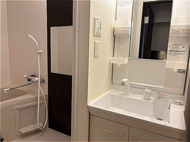 クレイノポートハイムⅡの内装|独立洗面台