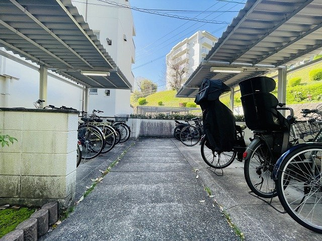 【駐輪場】 | パークハイツ平尾山荘24号棟