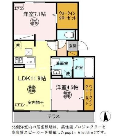 アンジュの間取り