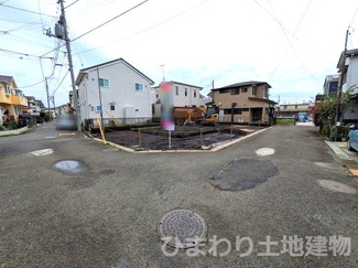 【外観】 | 綾瀬市上土棚北2丁目  1号棟 3期 | 販売現地　2026年10月完成予定