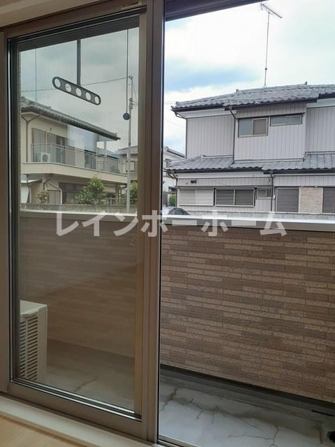 リーブル　のバルコニー