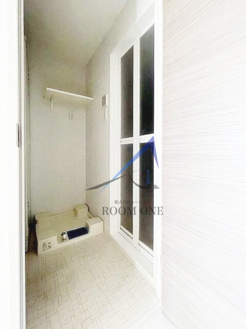 ＣＯＣＯＣＵＢＥ東日暮里の設備|洗濯機置き場です。