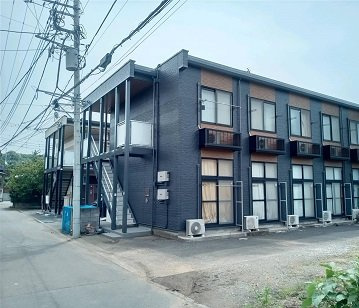 レオパレスＭＩＮＡＭＩⅡの外観|落ち着いた雰囲気の外観です