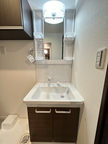 ベイルームリアナ堀ノ内の独立洗面台|独立洗面化粧台付き